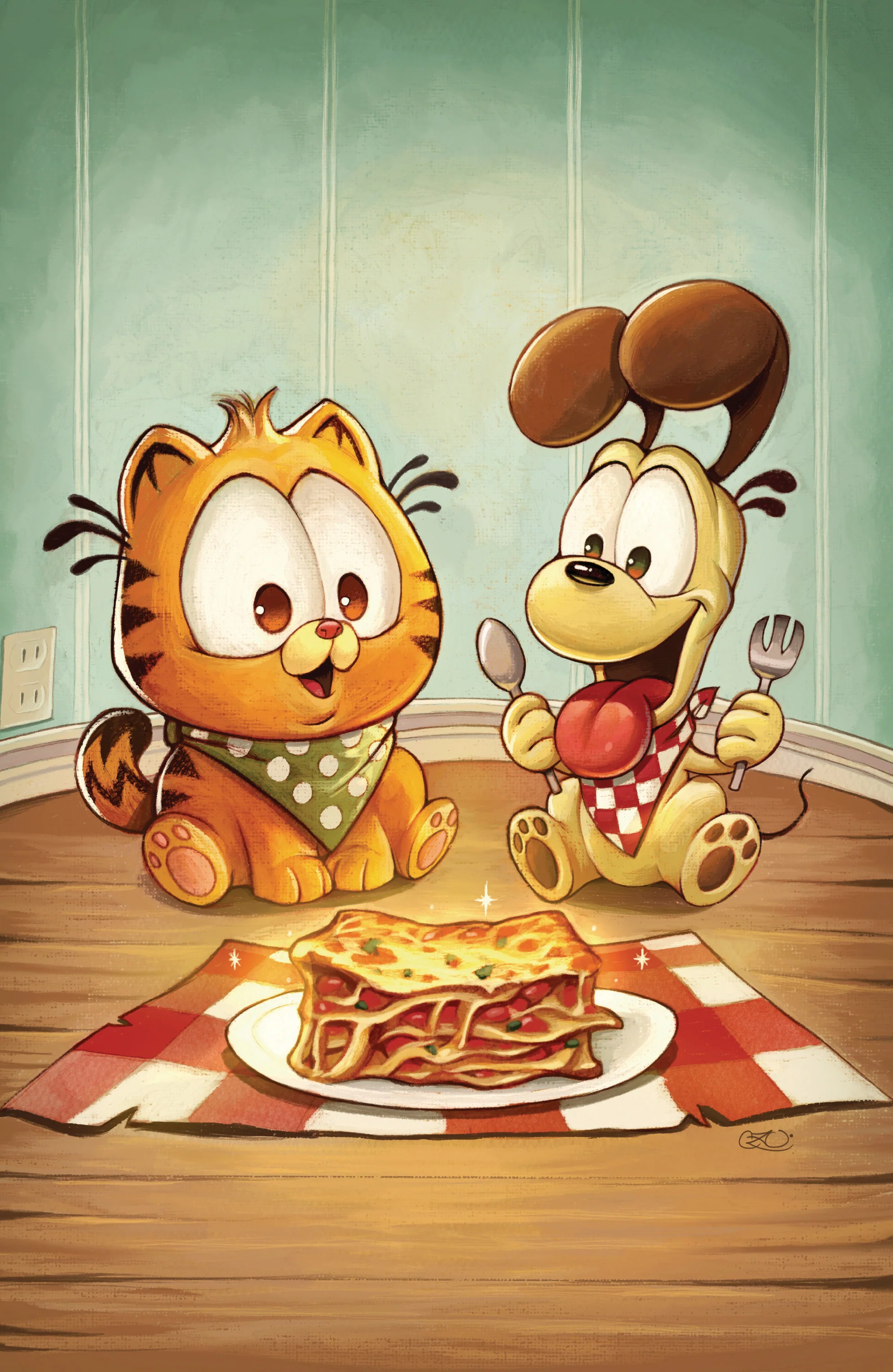 Baby Garfield #2 C 1:5 INCV (Full Art, Zullo-Uminga)
