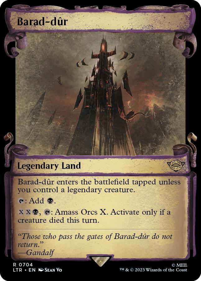 Barad-Dur [#0704 Showcase Scrolls] (LTR-R)