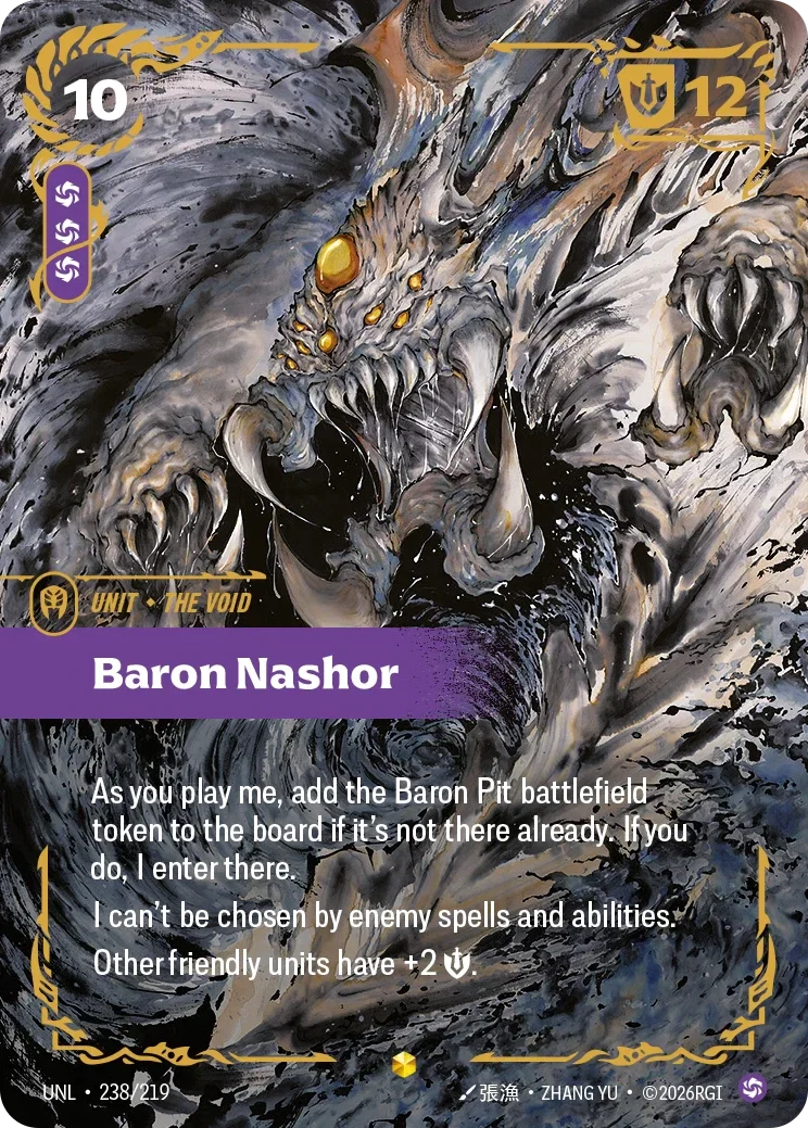 Baron Nashor (Ultimate) - 238/219 (UNL)  Showcase