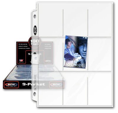 BCW: LaserWeld - 9 Pocket Pages (100) - Image 2