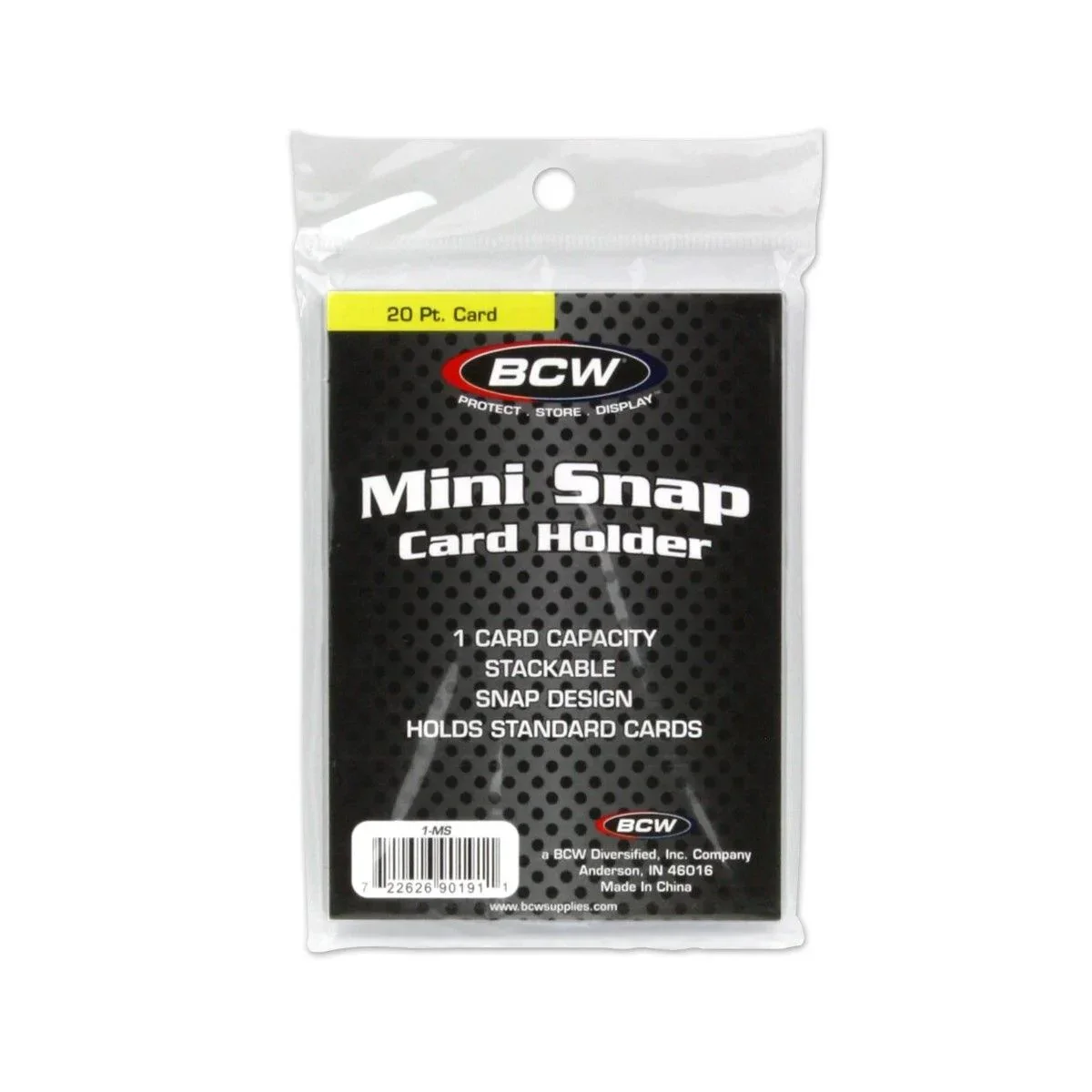 BCW: Mini Snap Card Holder