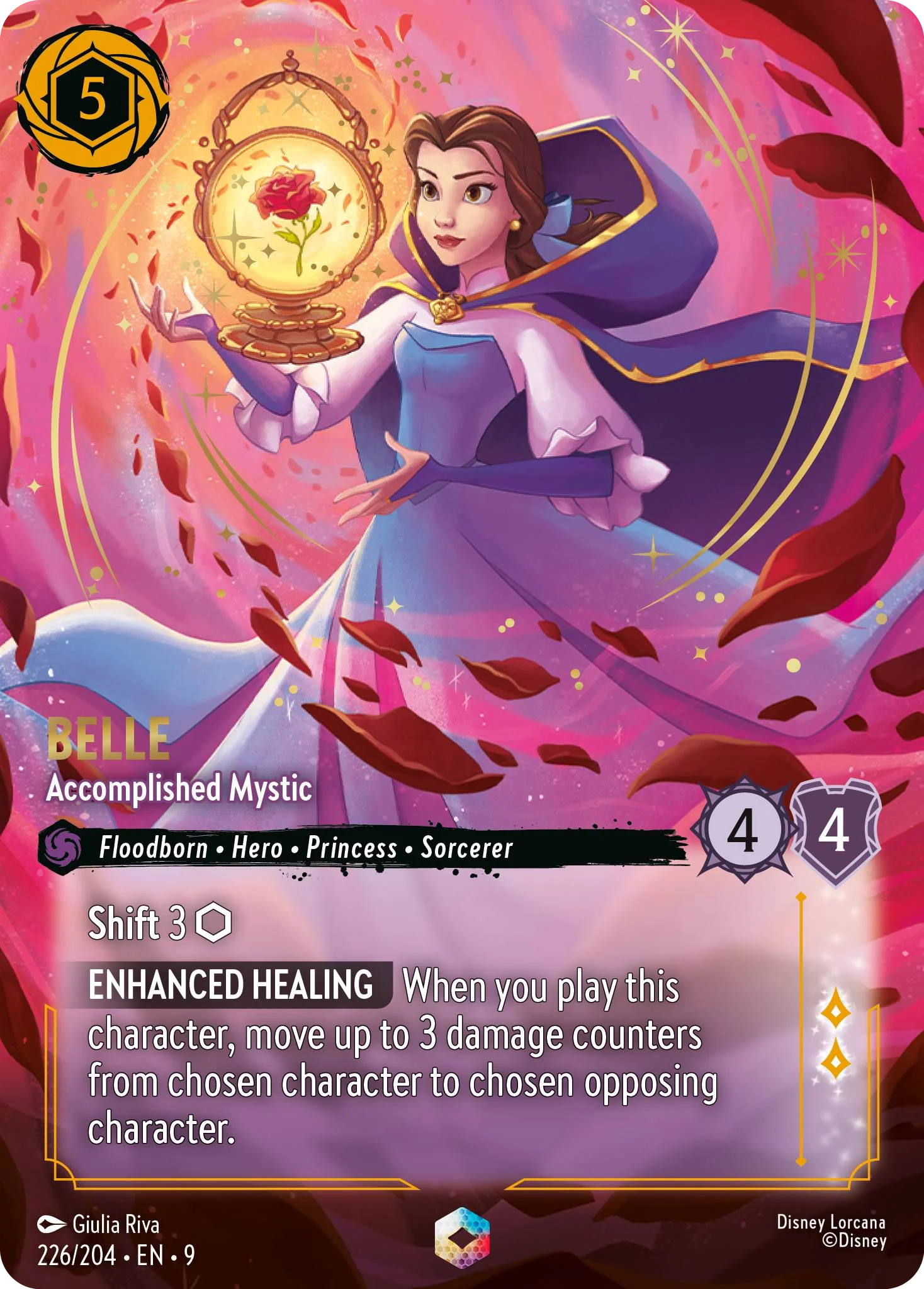 Belle - Accomplished Mystic (Fabled - 226/204)  Enchanted