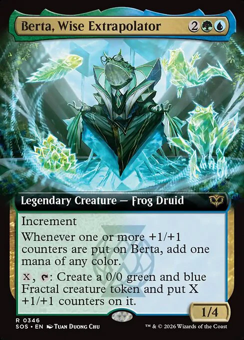 Berta, Wise Extrapolator [ #0346 Extended Art ] (SOS-R)