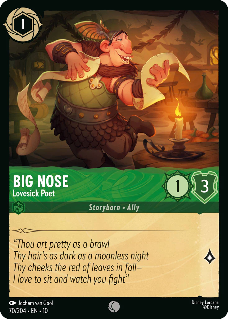 Big Nose - Lovesick Poet (070/204 - Whispers in the Well) Common