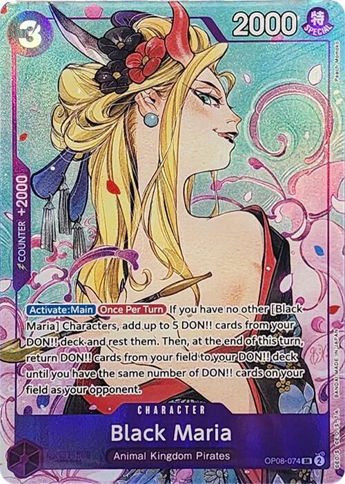 Black Maria (Promo) (OP08-074 SR)