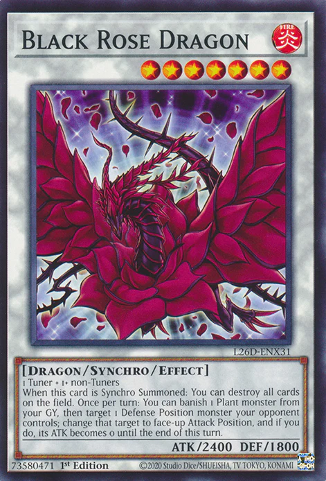 Black Rose Dragon (L26D-ENX31)