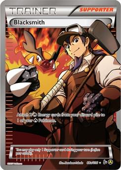 Blacksmith (Full Art) - 088a/106 (FLF) Alternate Art Promo - Damaged Holofoil