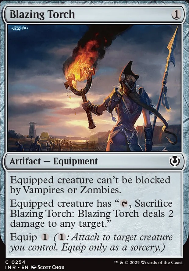 Blazing Torch [ #0254 ] (INR-C)