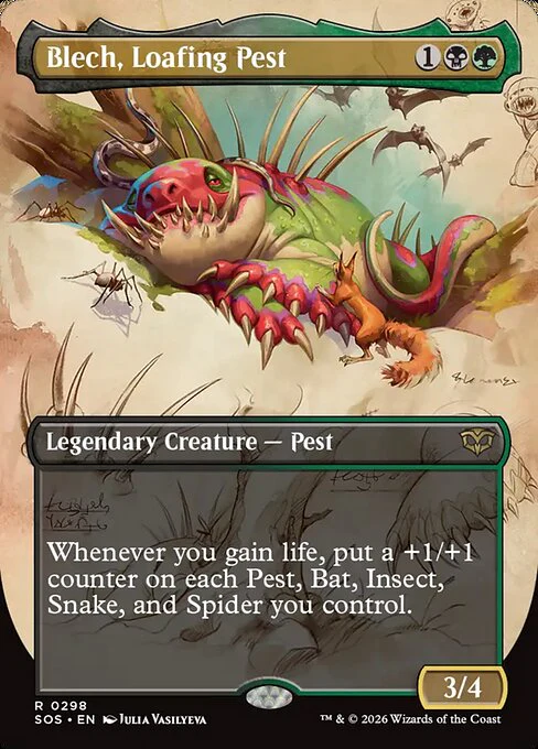 Blech, Loafing Pest [ #0298 Borderless ] (SOS-R)