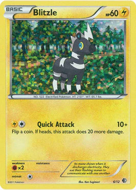 Blitzle 06/12 (MCD11) Promo - Damaged