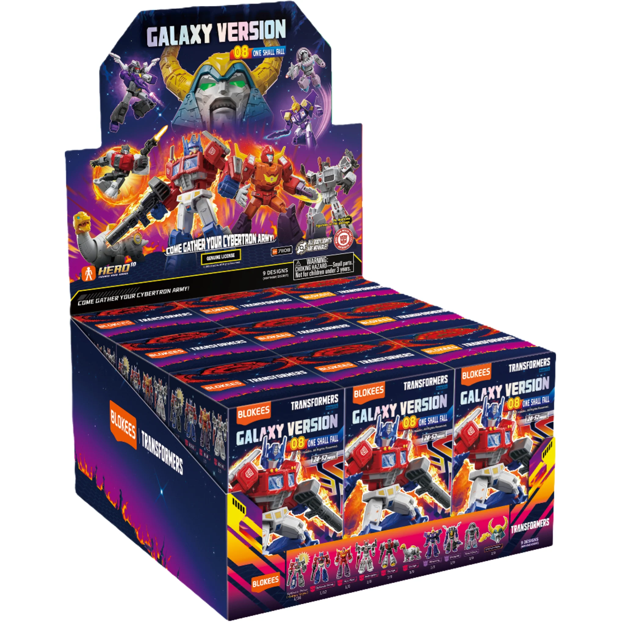 Blokees: Transformers - Galaxy Version 08 One Shall Fall BLIND BOX
