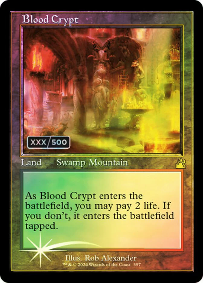 Blood Crypt [#0397 Retro Serialized] (RVR-R-FOIL)