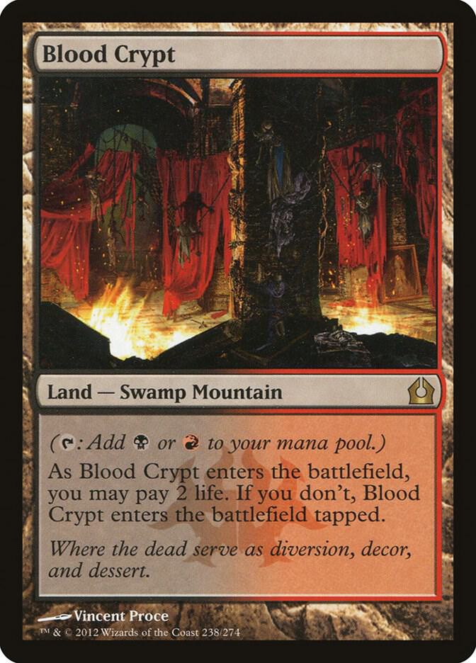 Blood Crypt (RTR-R) Moderate Play