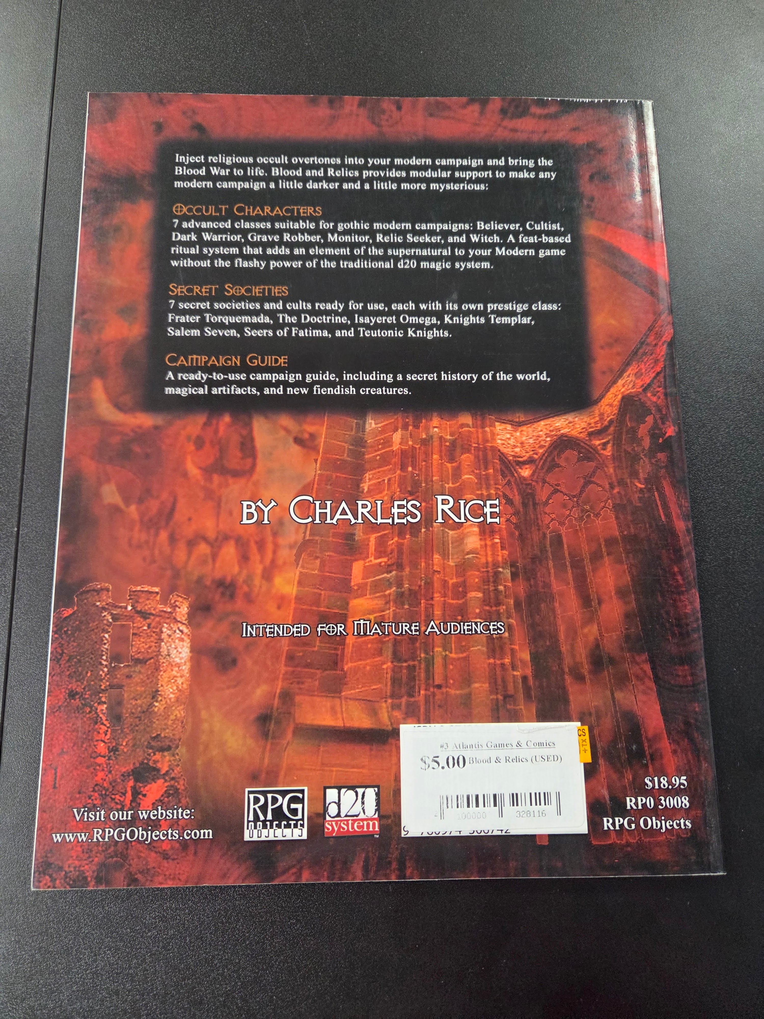 Blood & Relics (USED) - Image 2