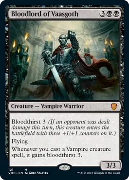 Bloodlord of Vaasgoth [ #0121 ] (VOC-M)