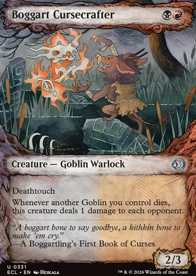 Boggart Cursecrafter [ #0331 Showcase ] (ECL-U) - Image 2