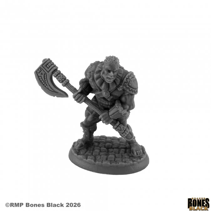 Bones Black 44271: Arik Axereaver, Barbarian