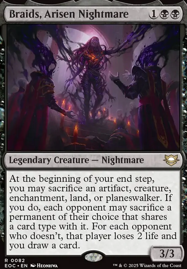 Braids, Arisen Nightmare [ #0082 ] (EOC-R)