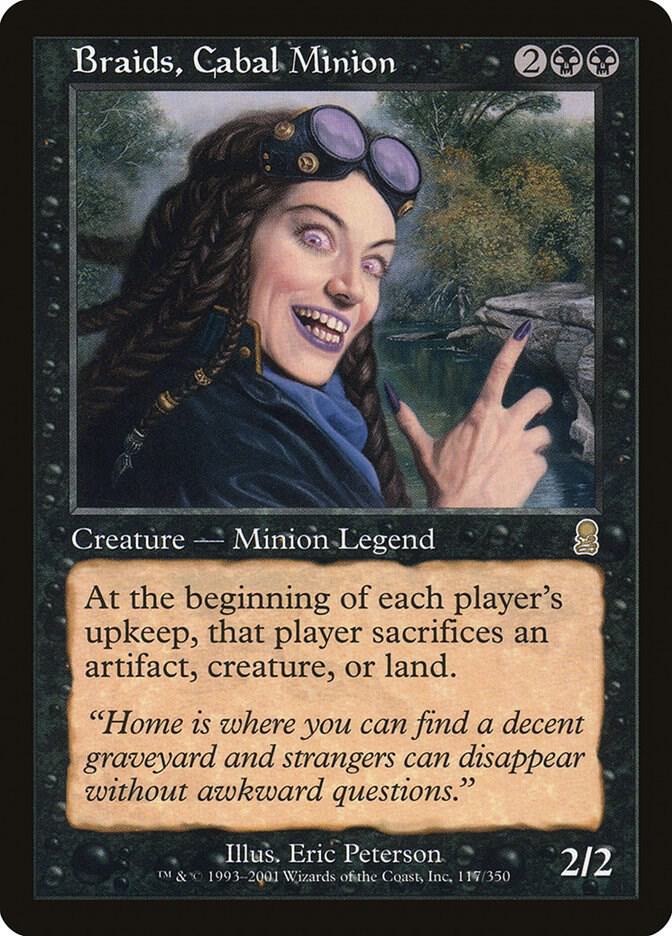 Braids, Cabal Minion (ODY-R-FOIL) Moderate Play
