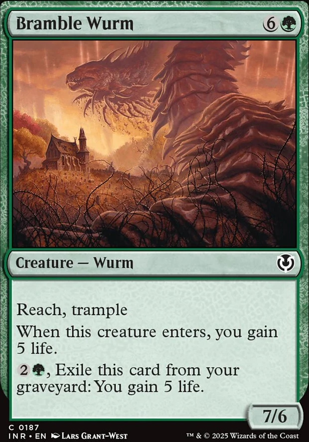 Bramble Wurm [ #0187 ] (INR-C)