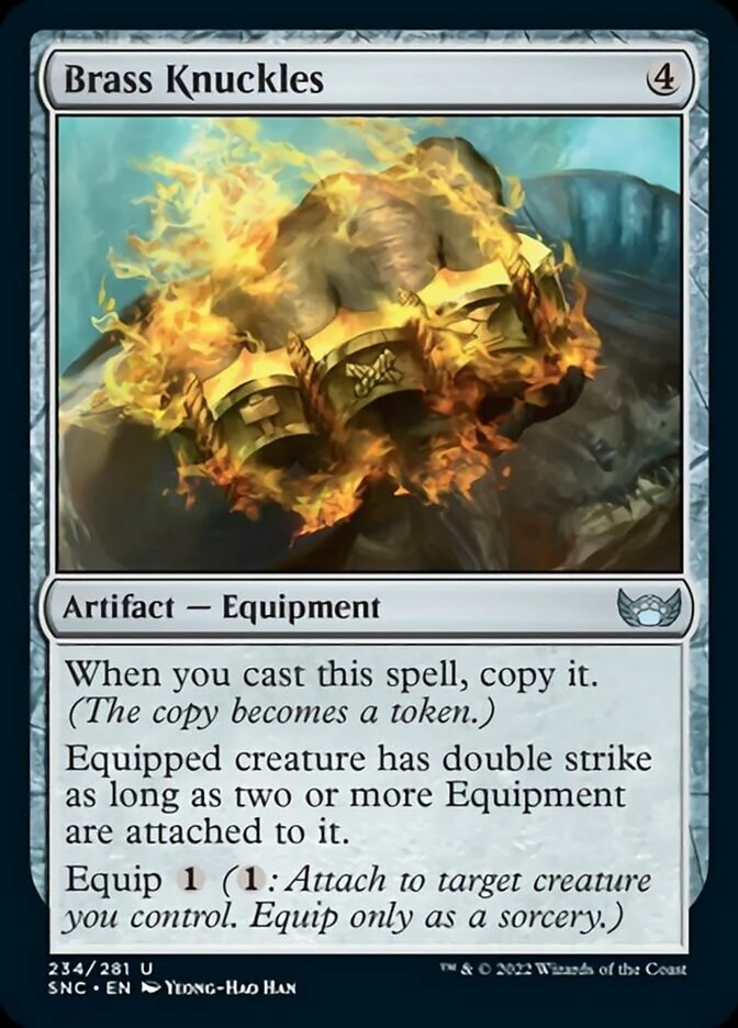 Brass Knuckles [ #234/281 ] (SNC-U)