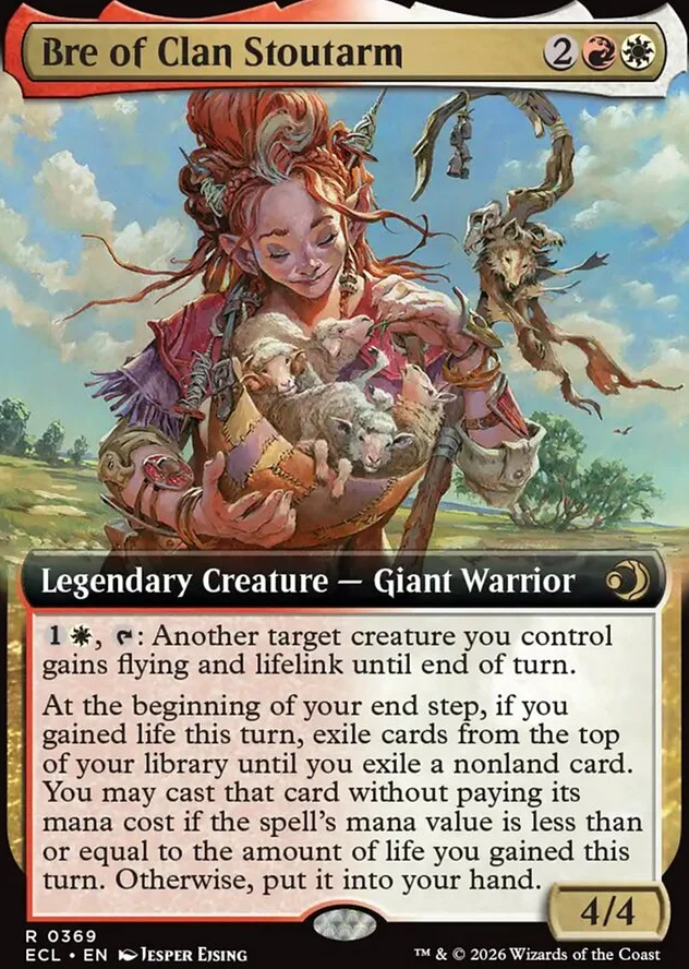 Bre of Clan Stoutarm [ #0369 Extended Art ] (ECL-R)