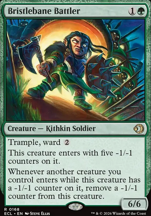 Bristlebane Battler [ #0168 ] (ECL-R) - Image 2