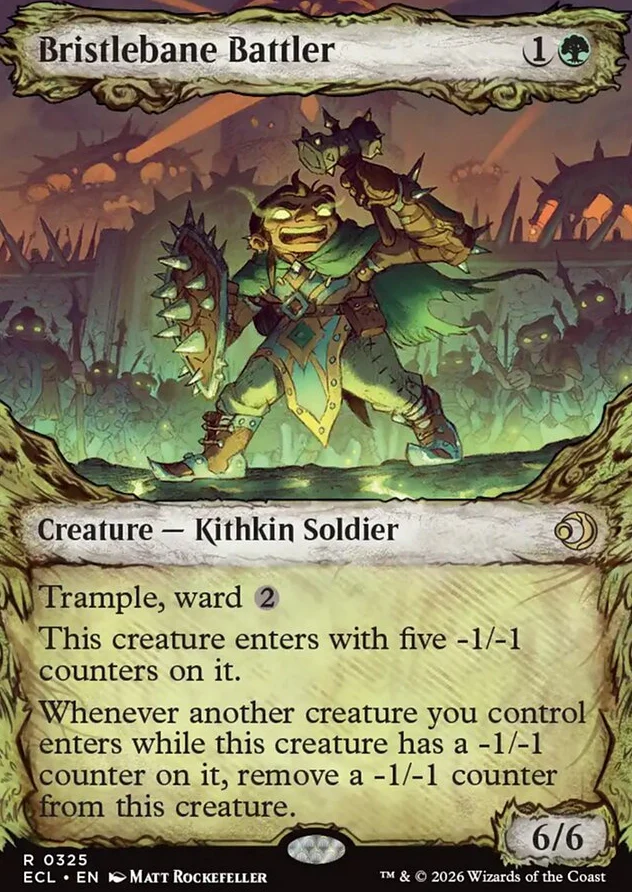 Bristlebane Battler [ #0325 Showcase ] (ECL-R)