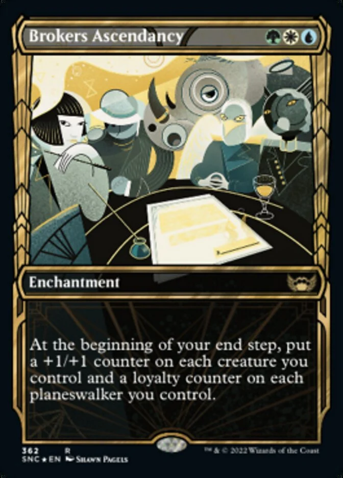 Brokers Ascendancy [ #362 Gilded Foil ] (SNC-R)