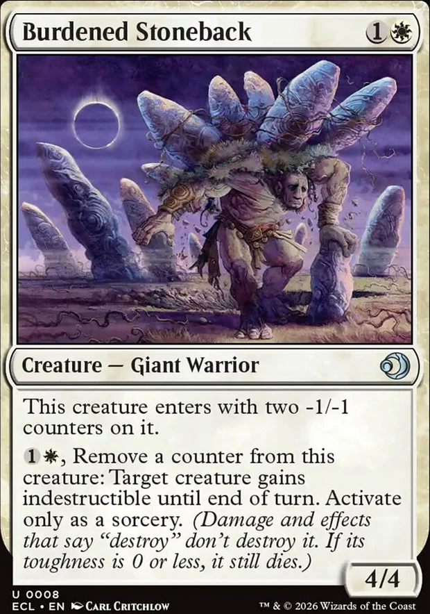 Burdened Stoneback [ #0008 ] (ECL-U) - Image 2