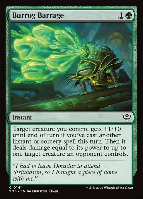 Burrog Barrage [ #0141 ] (SOS-C)