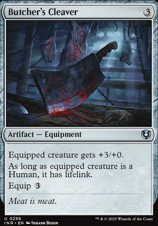 Butcher's Cleaver [ #0256 ] (INR-U)