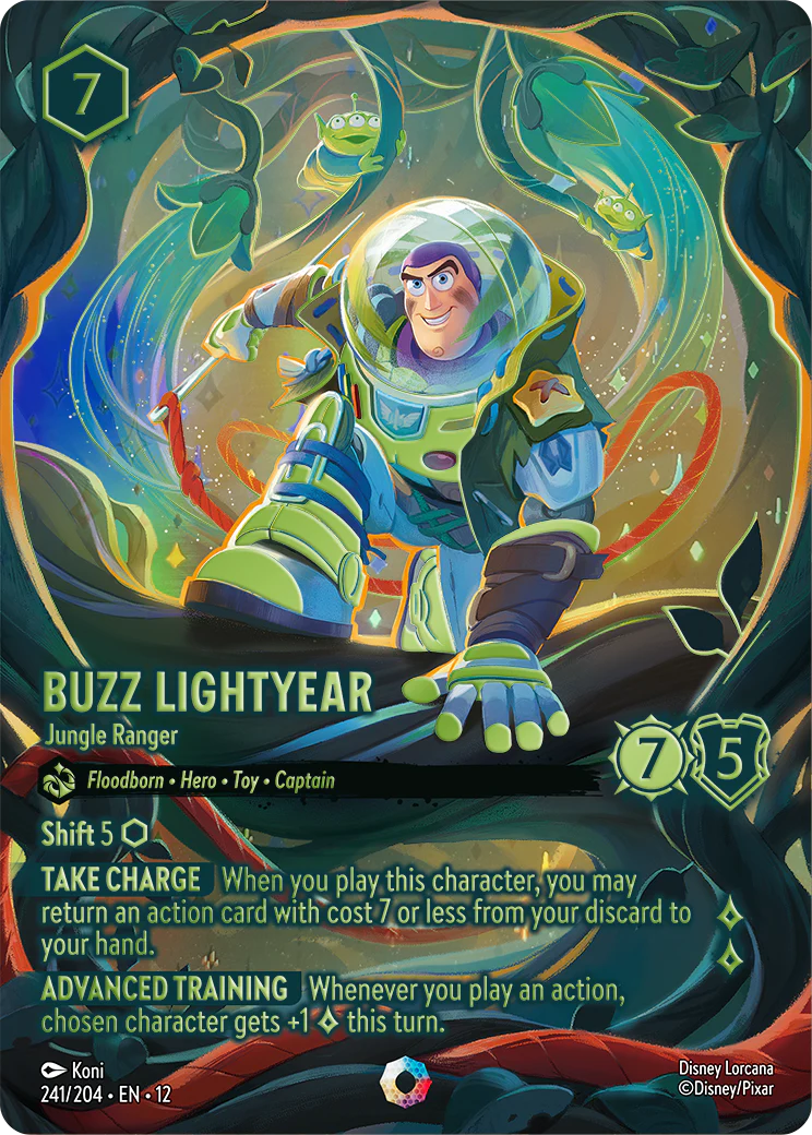Buzz Lightyear - Jungle Ranger (Wilds Unknown 241/204) Iconic