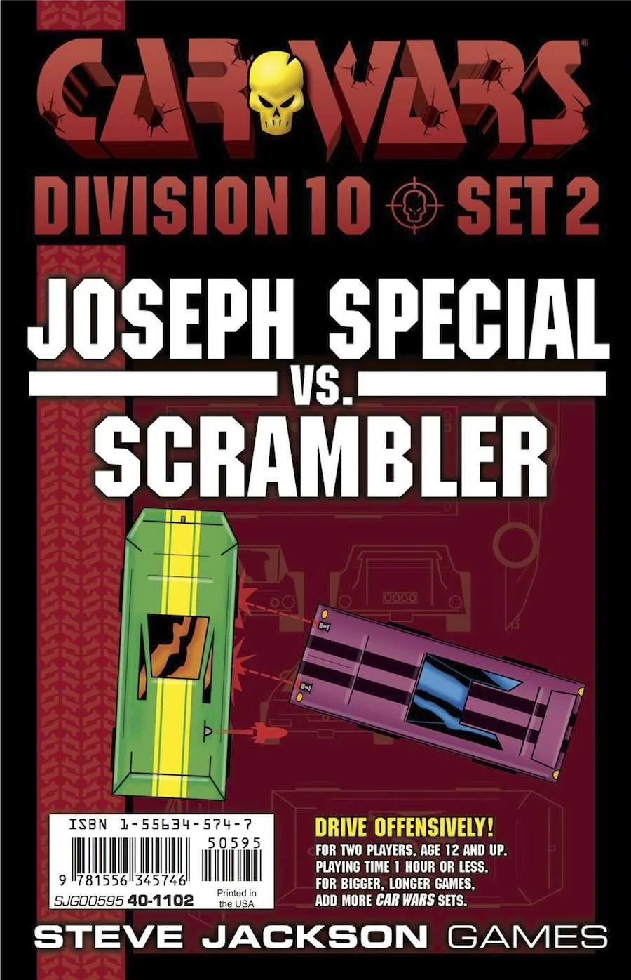 Car Wars: Division 10 - Set 2 Joseph Special Vs Scrambler
