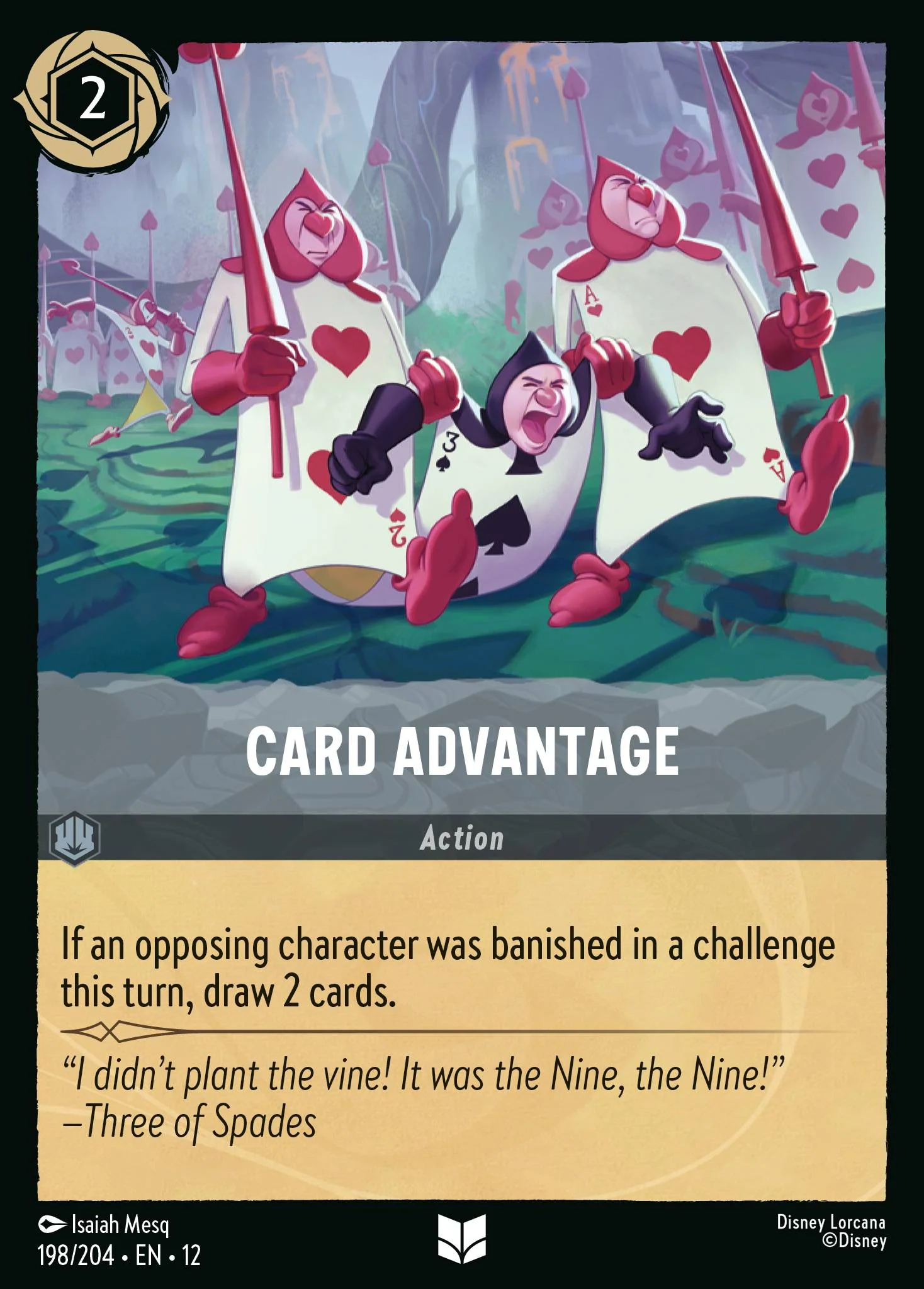 Card Advantage (Wilds Unknown 198/204) Uncommon