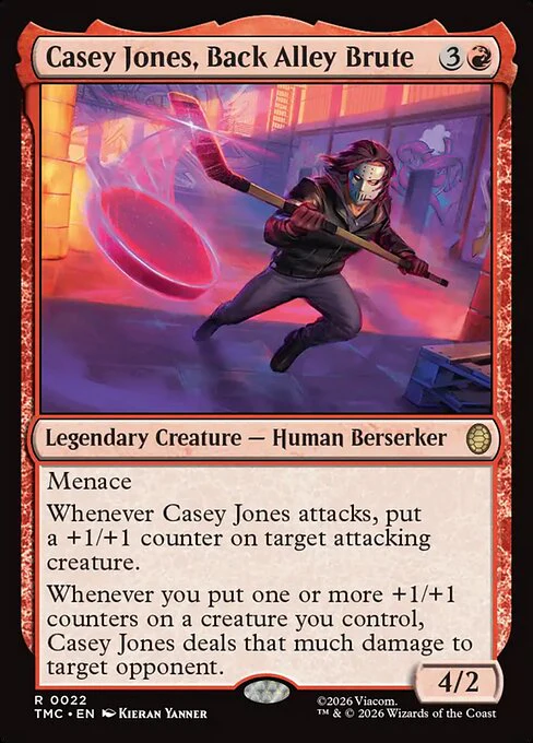 Casey Jones, Back Alley Brute [ #0022 ] (TMC-R)
