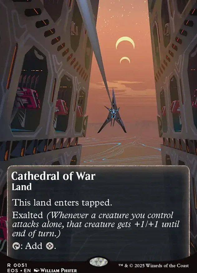 Cathedral of War [ #0051 Poster Stellar Sights ] (EOS-R)