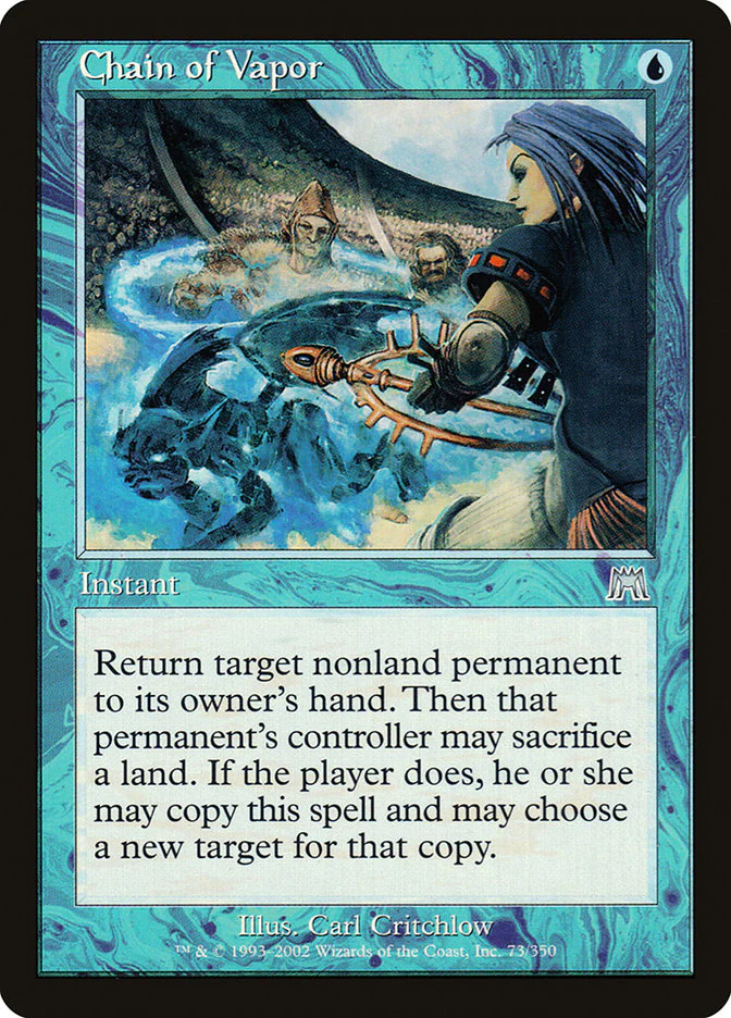 Chain of Vapor (ONS-U) Damaged
