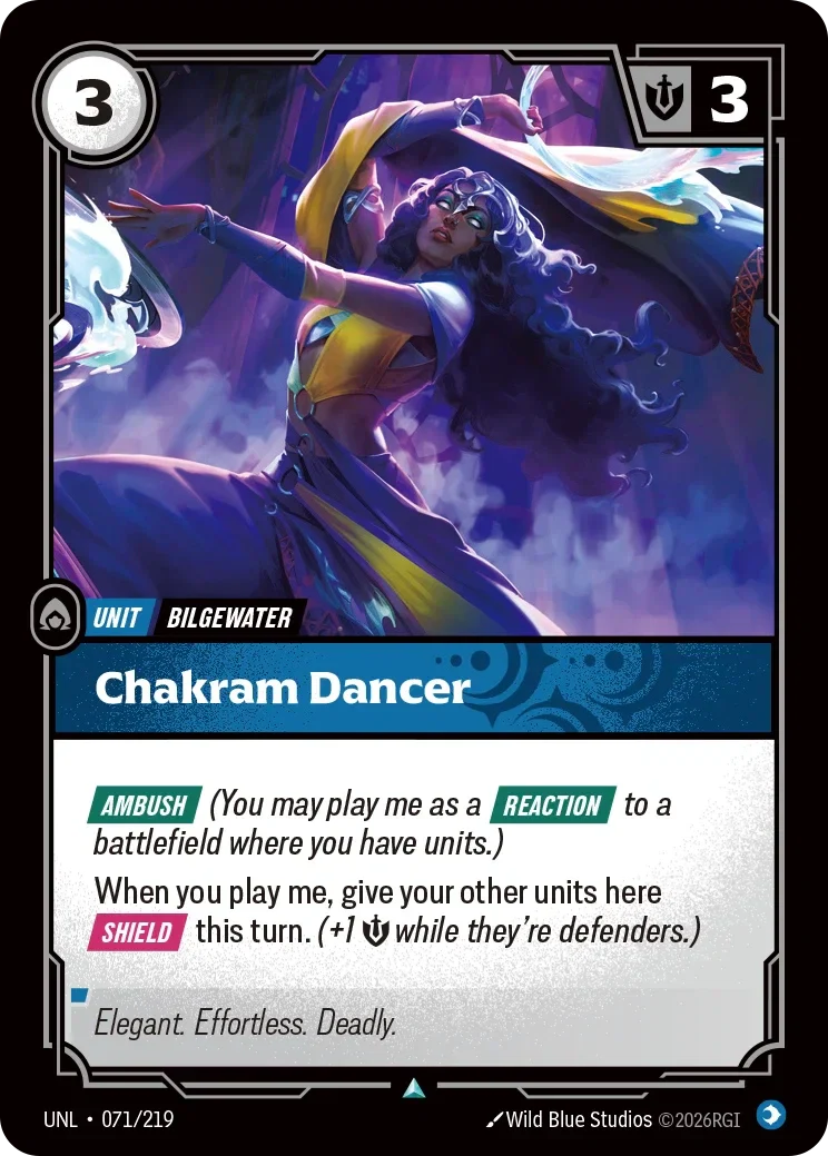 Chakram Dancer - 071/219 (UNL)  Uncommon