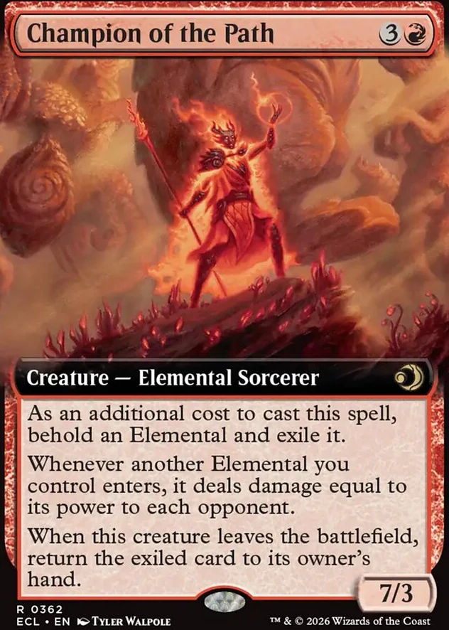 Champion of the Path [ #0362 Extended Art ] (ECL-R)