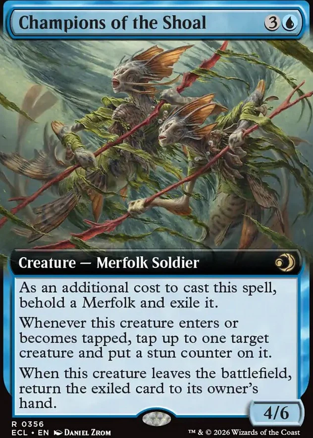 Champions of the Shoal [ #0356 Extended Art ] (ECL-R) - Image 2
