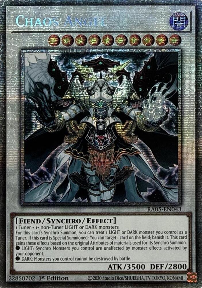 Chaos Angel (RA05-EN136) Starlight Rare Near Mint 1st Edition