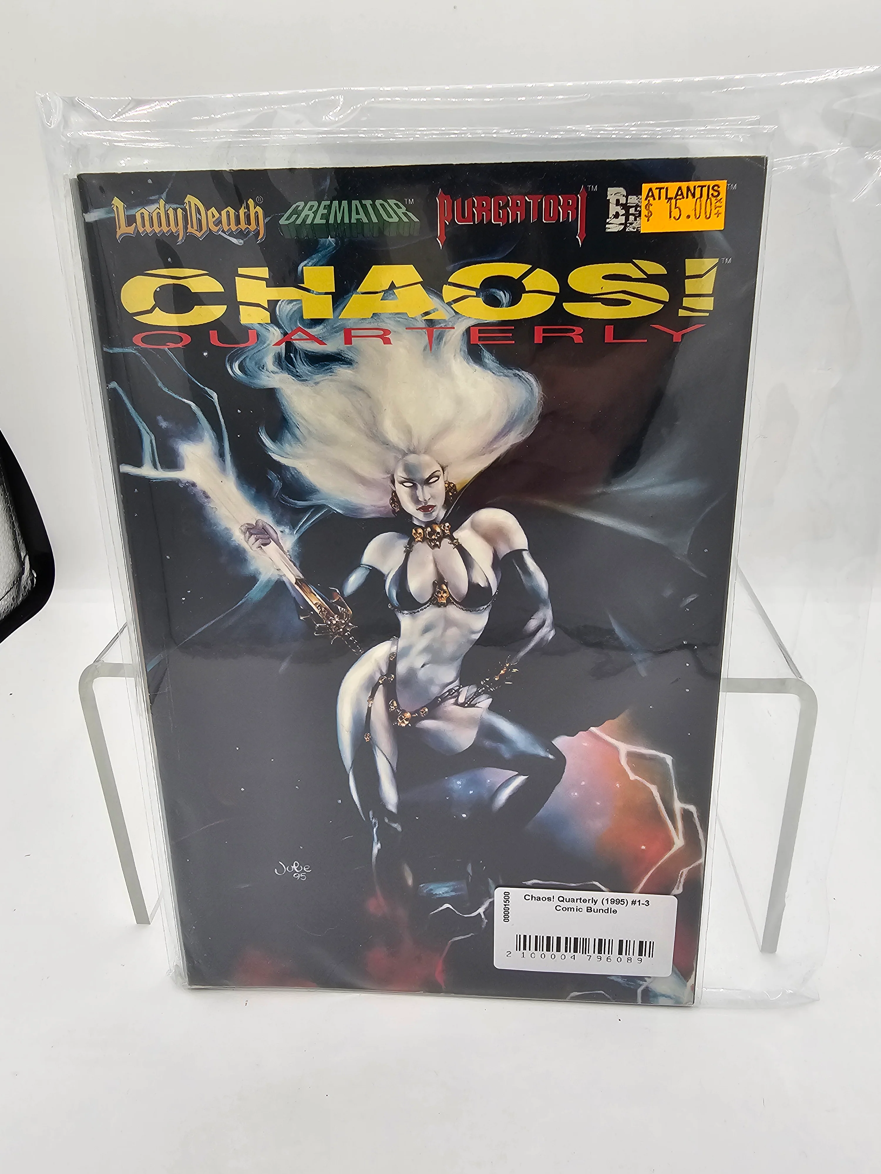 Chaos! Quarterly (1995) #1-3 Comic Bundle