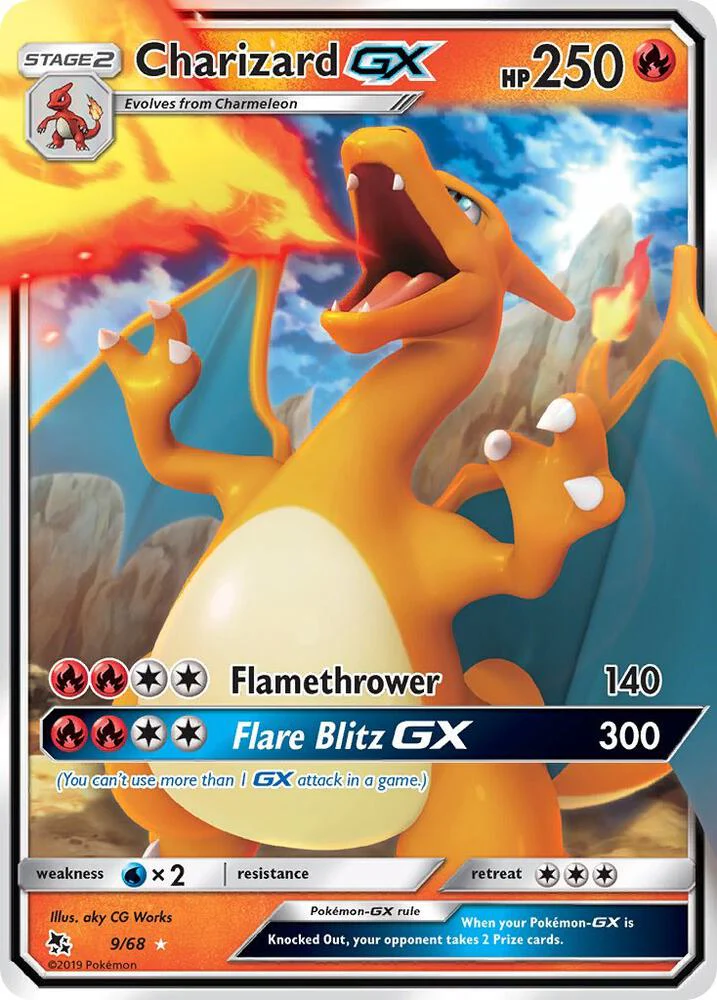 Charizard GX - 9/68 (HIF) Ultra Rare - Near Mint Holofoil