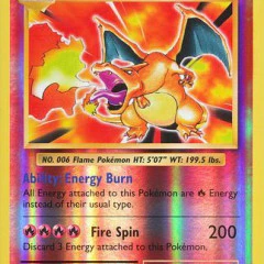 Charizard Lv.76 - 011/108 (EVO) Rare - Light Played  Reverse Holofoil