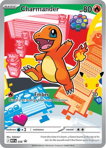 Charmander - 038 (MEP)  Promo