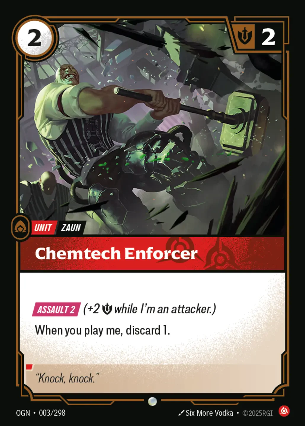 Chemtech Enforcer - 003/298 (OGN) Common
