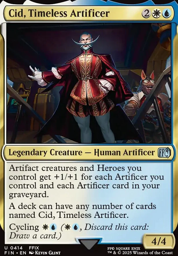 Cid, Timeless Artificer [ #0414 Alternate Art Cids ] (FIN-U)