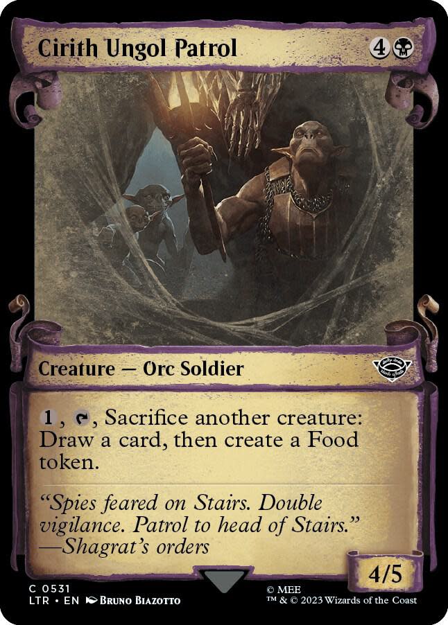 Cirith Ungol Patrol [#0531 Showcase Scrolls] (LTR-C)