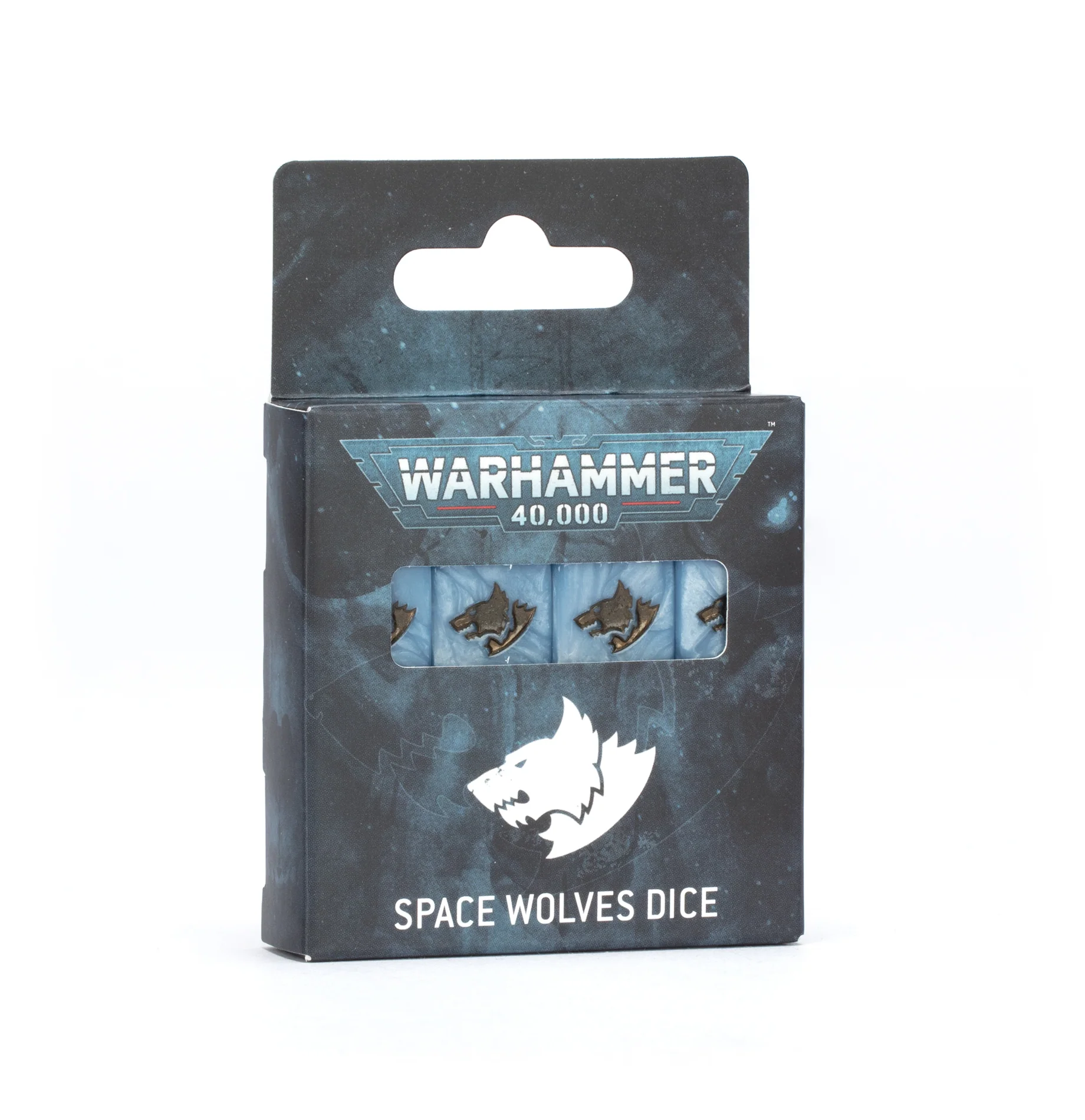 Citadel Hobby: Dice Set - 40K: Adeptus Astartes - Space Wolves (10th) (16)
